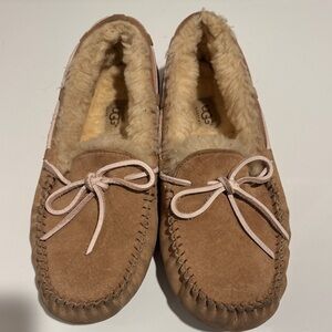 UGG Women's Brown Suede Moccasins